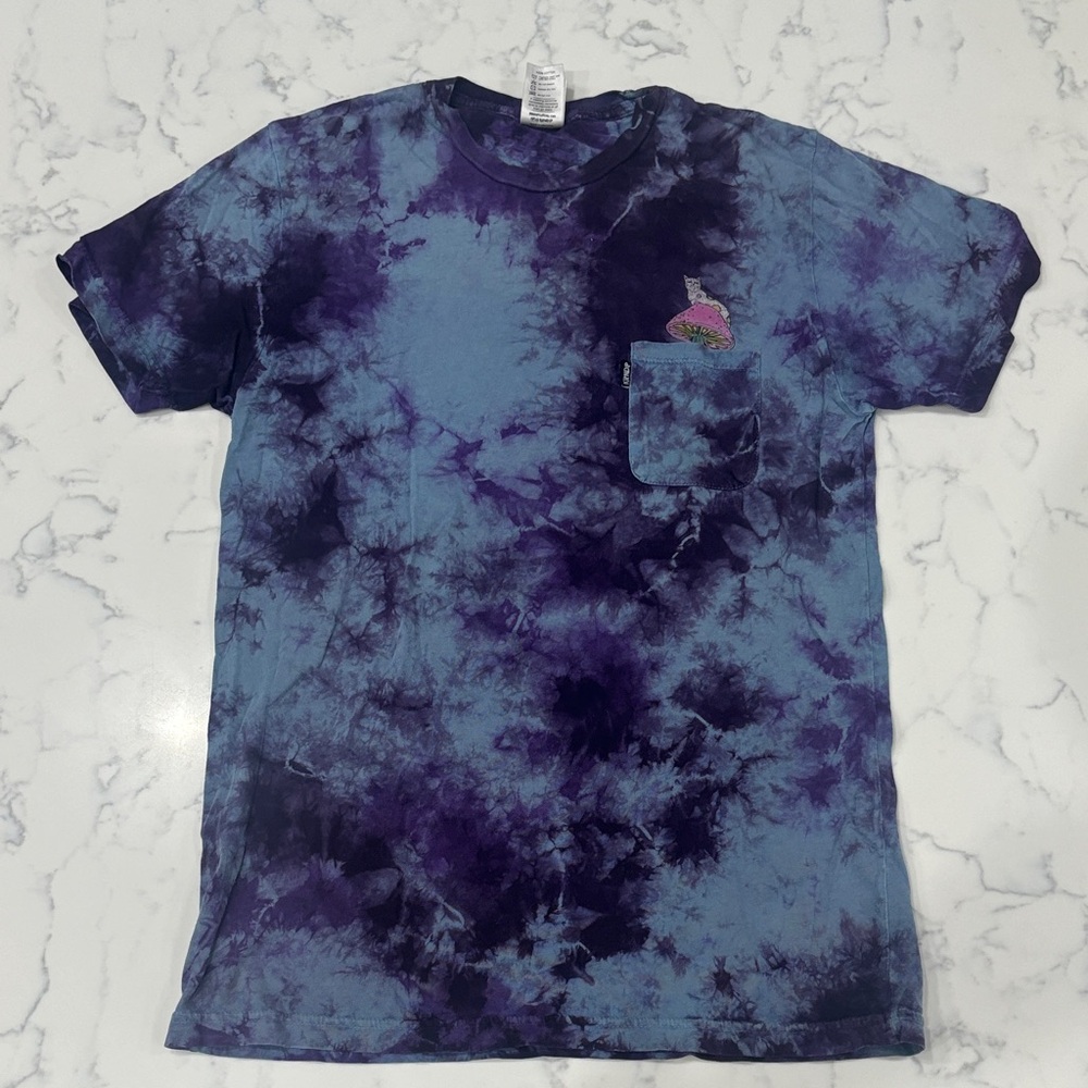 RipnDip Purple and Blue Tie-Dye T-Shirt